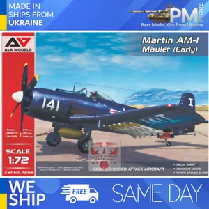 AA Models 7238 - 1/72 - Martin AM 1 Mauler Early Plastic model kit - Picture 1 of 11