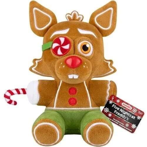Peluche Funko Pop Five Nights At Freddy's Holiday Gingerbread Foxy 7" NUEVO con ETIQUETAS Foto 1 de 1