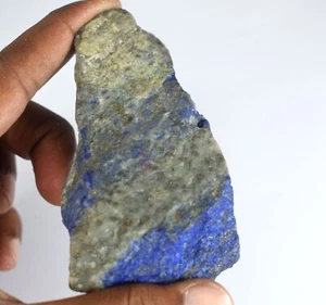 Fiocchi di pirite oro naturale 569,95 ct/85 mm lapislazzuli pietra preziosa esemplare grezzo - Foto 1 di 5