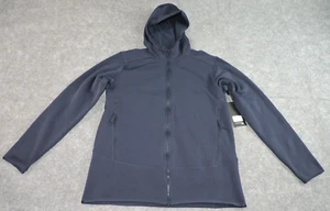 Sudadera con Capucha 90 Degree by Reflex Para Hombre Mediana Cremallera Completa Nueva con Etiquetas - Imagen 1 de 15