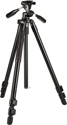 Slik PRO AL-523DX Tripod with 300DX 3-Way Head - Image 1 of 4