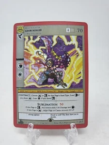 Metazoo Nightfall Adam Ackler 7/163 1st Edition Reverse Holo RH - Picture 1 of 2