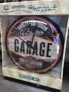 Harley Davidson Garage Wall Clock Licensed 5151083 - Picture 1 of 5