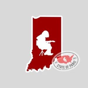 Pegatina WSP State of Panic (IN) Indiana - Imagen 1 de 1