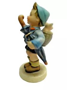 Vtg Hummel "Home From Market" Figurine 1948 Gluckskauf Goebel W. Germany 5" FREE - Picture 1 of 7