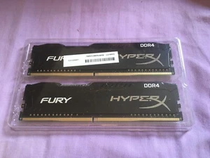 KINGSTON RAM 8GB * 2 HYPERX DDR4 - Used - Picture 1 of 1