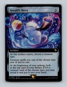 Cuerno de Herald, MTG FINAL FANTASY Lámina Arte Extendido Buy-A-Box Promo - Imagen 1 de 2