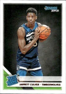 2019-20 Donruss #205 Jarrett Culver Rc Minnesota Timberwolves Basketball - Picture 1 of 2