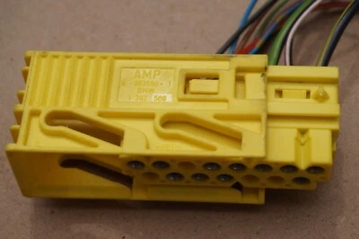 BMW 328i EWS2 1997 inmovilizador amarillo 11 cables conector enchufe 1382569 amp 9635581 Foto 1 de 4