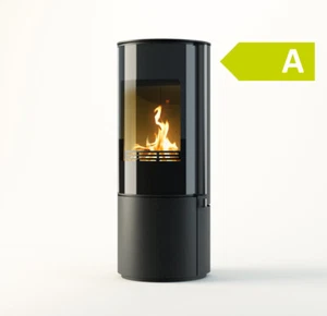 Kaminofen Jydepejsen Omega Basic, schwarz, 7 kW. Auf Lager ! Sofort Verfügbar ! - Bild 1 von 3