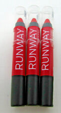 Lord & Berry Runaway Long Lasting Crayon Lipstick, 3466 Fire, Lot of 3, NEW