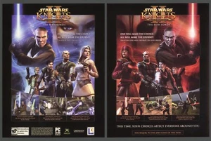 Star Wars Knights of the Old Republic II 2 Xbox PC Promo Werbung Kunstdruck Poster - Bild 1 von 4