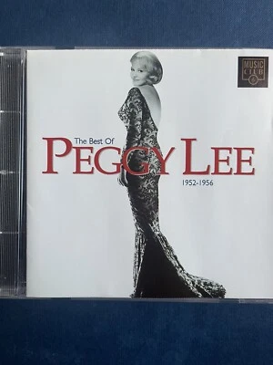 Peggy Lee THE BEST OF: 1952-1956 Barely Used 18 Track Greatest Hits Cd Easy Jazz - Image 1 of 3