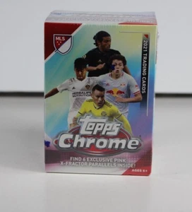 2021 TOPPS MLS CHROME SOCCER BLASTER BOX - Picture 1 of 5