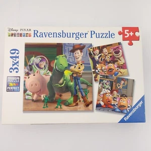 Rompecabezas TOY STORY 3 WOODY & REX de Ravensburger 3x49 piezas - Imagen 1 de 4