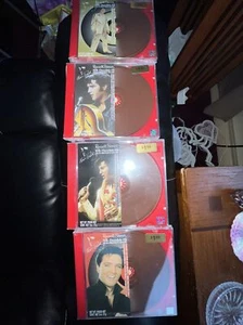 4 Elvis Russell Stover Milk Chocolate CD's 2002 New In Wrapper MINT - Bild 1 von 3