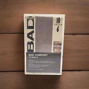 Vintage Bad Company 10 from 6 - Feel Luke Makin Love - Audio Cassette Tape 1985 - Picture 1 of 9