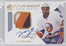 2017-18 SP Authentic Future Watch Limited Josh Ho-Sang RPA Rookie Patch Auto RC