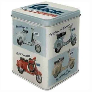 Nostalgic Art Retro Embossed Tea Tin VESPA 'Model Chart' 100g Licensed - Bild 1 von 9