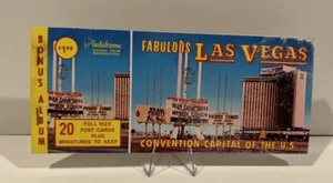 Vintage 1970’s Las Vegas, Nevada Souvenir Post Card Book Rare Unused Intact - Picture 1 of 2