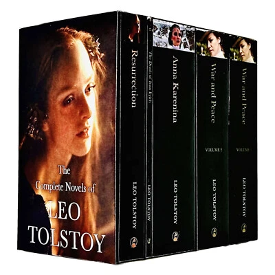 Leo Tolstoy Classic Novels 5 Books Collection Box Set - Fiction - Paperback