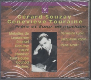 Gerard Souzay / Genevieve Touraine - Melodien - Lilie 2CD 053/54 VERSIEGELT - Bild 1 von 2