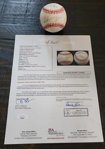 Adam West & Burt Ward Batman & Robin Dual Signed Autographed Baseball JSA COA - Picture 1 of 4