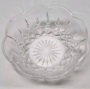 Gorham Kristall King Edward 9" Schüssel mit gewelltem Rand - Bild 1 von 10