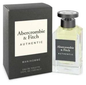 Abercrombie & Fitch Authentic Men 3.4 oz 100 ml Eau De Toilette Spray Nib - Picture 1 of 2