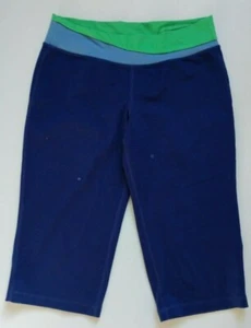 Pantalones Patagonia Mujer Talla M Azul Legging Bolsillos Laterales Recortados  - Imagen 1 de 5