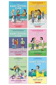 The Baby-Sitters Club Graphic Novel Books 1-6 Collection - NEW (Free P+P) - Picture 1 of 7