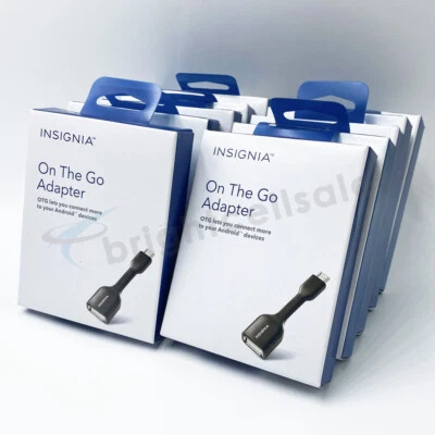 Adaptador Conector Micro USB a USB-A para Android (OTG) INSIGNIA On the Go (OTG) Foto 1 de 4