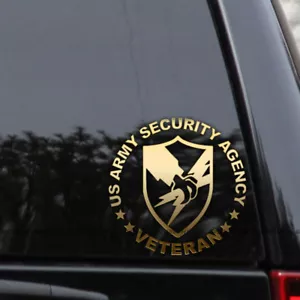US Army Security Agency Vinyl Decal Sticker - Foto 1 di 2