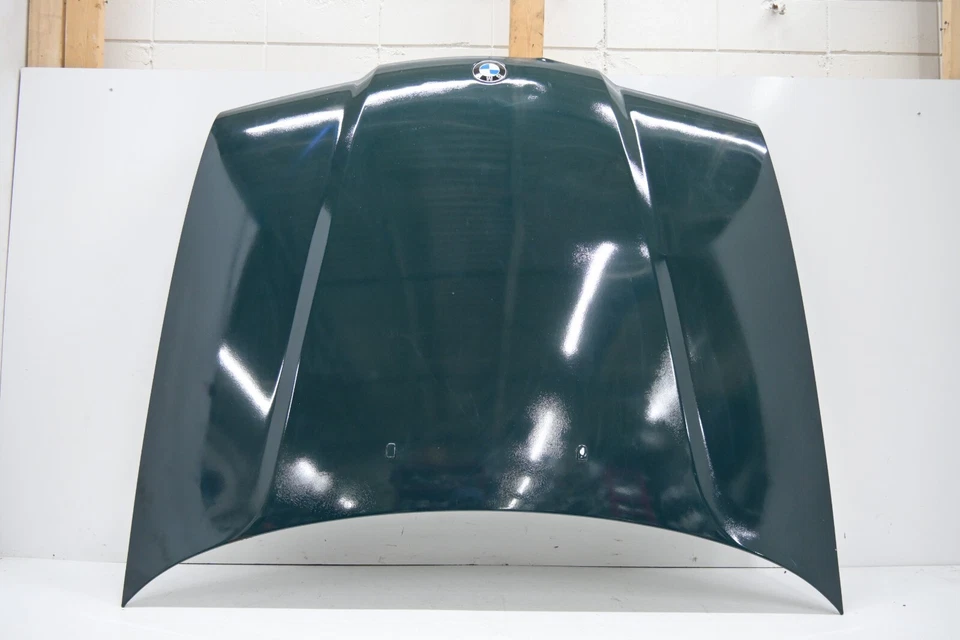 ⭐ 92-99 Bmw E36 Serie 3 Capó Delantero Cubierta Panel Carcasa Verde Dañado Fabricante Original Foto 1 de 4