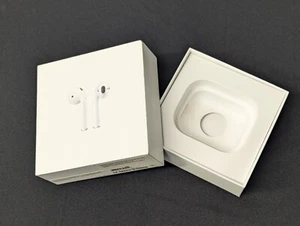 AirPods MMEF2AM/A Designed By Apple in California Pre Owned Empty Box Only - Picture 1 of 6