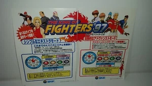 07-99 SNK NEO GEO MVS THE KING OF FIGHTERS 97 ARTWORK - Picture 1 of 2