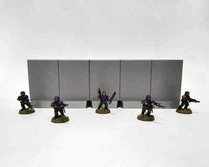 Barrera de pared de granallado de hormigón 2 terrenos ENVÍO RÁPIDO|Miniatura alternativa Wargaming - Imagen 1 de 24