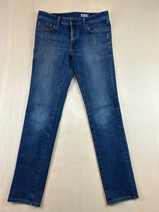 Uniqlo Jeans Men's Size 30 Blue Denim Skinny Stretch Low Rise (Act 31x30") - Picture 1 of 16