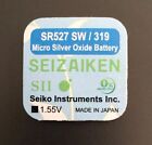 10 x Seiko Watch Cell Battery Seizaiken 319 SR527SW casio pulsar lorus citizen