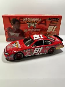 Bill Elliott 2004 #91 Daimler/UAW NASCAR diecast 1/24. Goma para neumáticos usados incluidos - Imagen 1 de 10