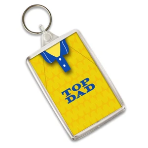 Top Dad Leeds Keyring Key Chain Away 1989 Shirt Fathers Day Great Fans Gift - Picture 1 of 1