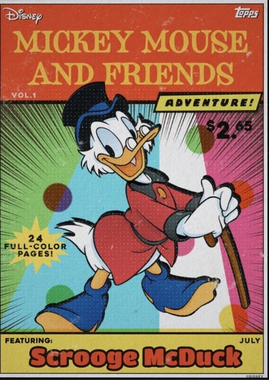 [DIGITAL CARD] Topps Disney - Scrooge McDuck - Off the Page 22 S1 - Color - Image 1 of 1