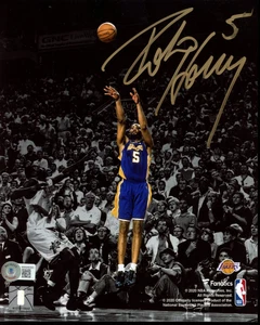 Los Angeles Lakers Robert Horry Autographed 8x11 Beckett Authenticated - Picture 1 of 1