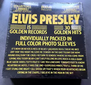 7" Box Set Elvis Presley - 15 Golden Records Collectors Series - USA RCA sealed! - Bild 1 von 1