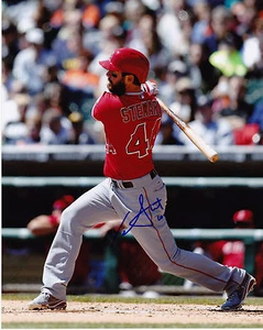 IAN STEWART  ANAHEIM ANGELS    ACTION SIGNED 8x10 - Picture 1 of 1