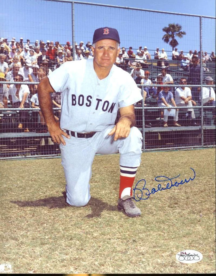 Bobby Doerr Signed 8x10 Photo Jsa Cert Sticker Authenticated Autograph - Image 1 of 1