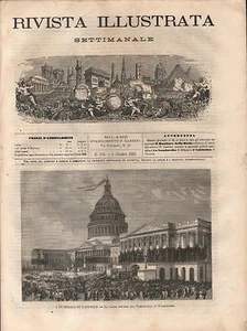 WEEKLY ILLUSTRATED MAGAZINE 145 (1881) Garfield Funeral, Electicity  - Picture 1 of 1