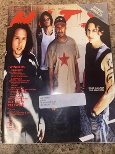 HITS Mag November 1999 MEMORABILIA Rap Rage against the machine Mariah Carey NEW - Bild 1 von 3
