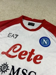 Hirving Lozano Napoli Soccer Jersey Mens Small Red - Picture 1 of 6