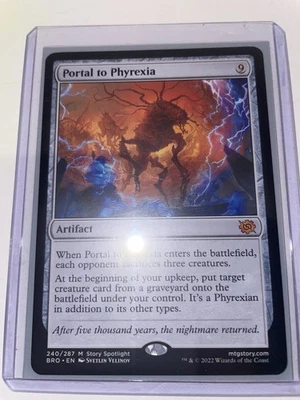 MTG Magic the Gathering Portal to Phyrexia Card 240/287 the Brothers' War - Image 1 of 3